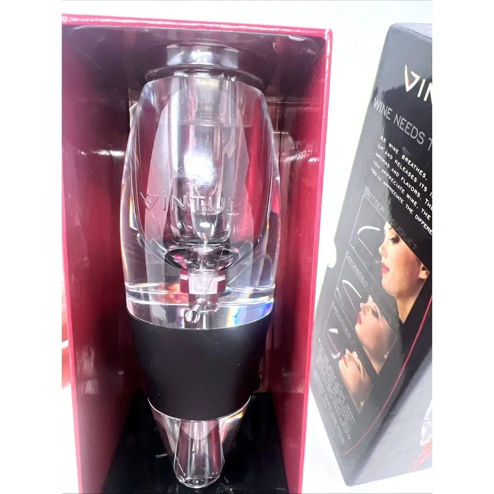 Vinturi Essential Red Wine Aerator Pourer w/ Original Box New In Box Glass Taste